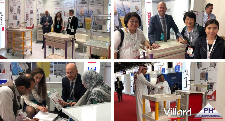 VILLARD MÉDICAL était présent au salon médical international ArabHealth 2019 (28/31 janvier 2019 / Dubaï)