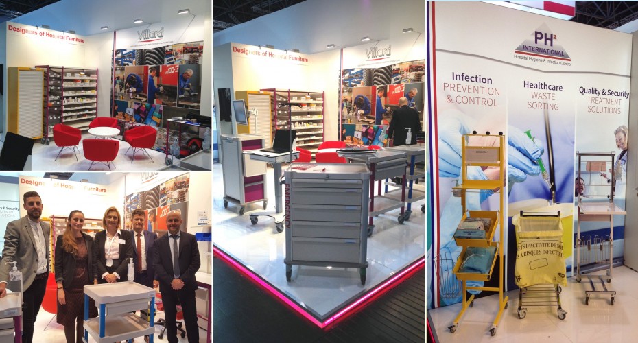 Villard Médical et PH² International étaient présents au salon médical international MEDICA 2019 !