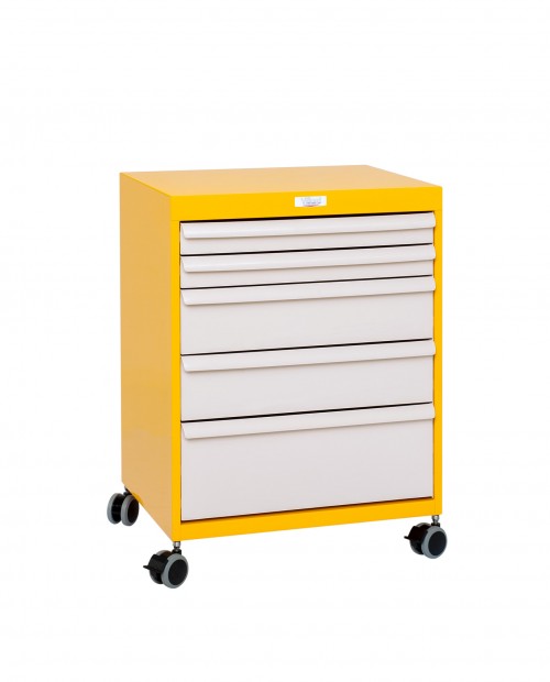Mobile Drawers Bloc 9 Levels - 600x400 - Equipped