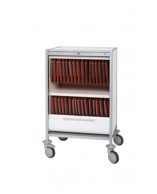 TROLLEY FOR MEDICAL HANGING FILES