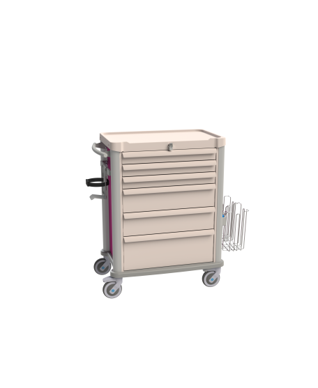 TREATMENT CART EOLIS 600X400 FULLY EQUIPPED