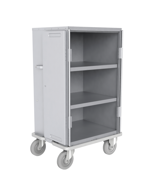 Aluminium Transfer Cabinet - DIN Format With Shelves
