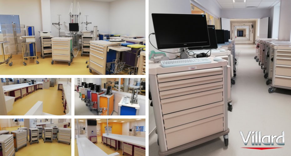 Les hôpitaux universitaires de Strasbourg ont choisi VILLARD MÉDICAL pour équiper le plateau technique du nouvel hôpital de HAUTEPIERRE 2.   