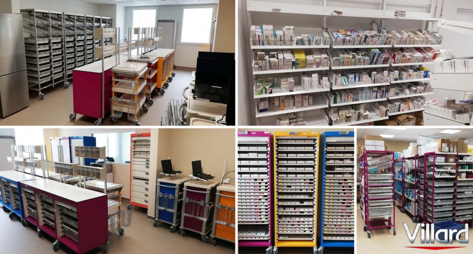 Le Centre de SSR La Marteraye (74) confit à Villard Médical l'aménagement des salles de soins et de la PUI